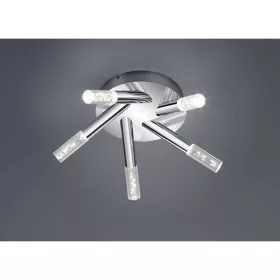 Bolsa mennyezeti lámpa króm, átlátszó LED 310lm 3000K