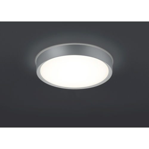 Clarimo mennyezeti lámpa titán, fehér LED 1600lm 3000K