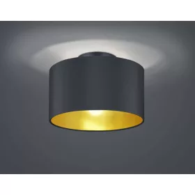 Hostel mennyezeti lámpa matt fekete E14 2 izzós