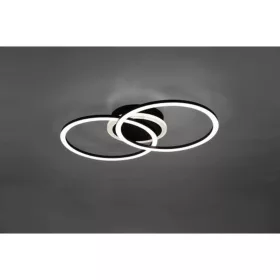 Venida mennyezeti lámpa matt fekete LED 2600lm 3000K