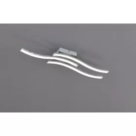   Route mennyezeti lámpa szatin króm, fehér LED 3x500lm 3000K