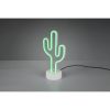 Cactus asztali lámpa fehér LED