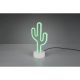 Cactus asztali lámpa fehér LED