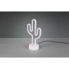 Cactus asztali lámpa fehér LED
