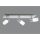 Clapton mennyezeti lámpa króm, fehér LED 3x430lm 3000K