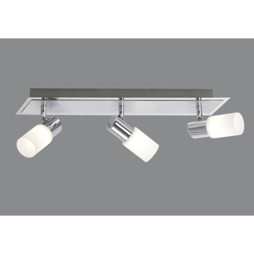 Clapton mennyezeti lámpa króm, fehér LED 3x430lm 3000K