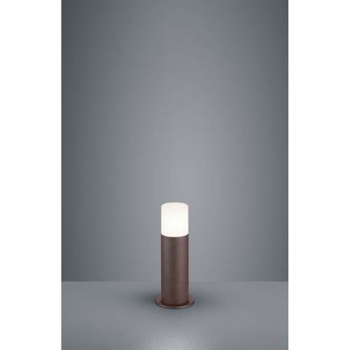 Hoosic kültéri állólámpa rusztikus, fehér 30cm E27 1 izzós