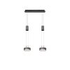 Franklin függeszték antracit 55cm LED 835lm 3000K