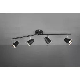 Toulouse mennyezeti lámpa matt fekete LED 4x400lm 3000K