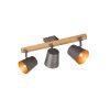 Bell spotlámpa antik nikkel E14 3 izzós