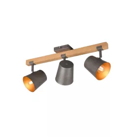 Bell spotlámpa antik nikkel E14 3 izzós