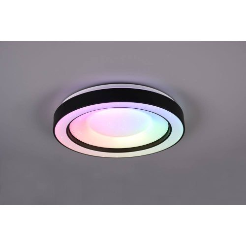 Arco mennyezeti lámpa matt fekete LED 2500lm 2700-6000K