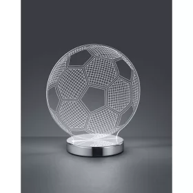 Ball asztali lámpa króm, átlátszó LED 600lm 3000-6500K