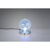 Smiley asztali lámpa króm, átlátszó LED 200lm 3000K