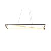 Edge függeszték matt fekete LED 4100lm 2300-4000K