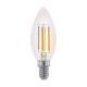 LED E14 C35 4W 2700K 350lm átlátszó Eglo 110025
