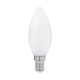 LED E14 C35 4W 2700K 470lm opál Eglo 110043