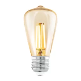 LED E27 ST48 4W 2200K 270lm borostyán Eglo 110054