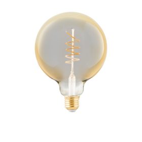 LED E27 G125 4W 2200K 245lm borostyán Eglo 110082