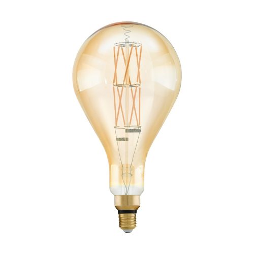 LED E27 PS160 8W 2100K 806lm borostyán Eglo 110111