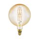 LED E27 G200 8W 2100K 806lm borostyán Eglo 110112