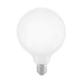 LED E27 G125 7,5W 2700K 806lm opál Eglo 110123