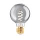 LED E27 G60 4W 2000K 100lm füstös Eglo 110195