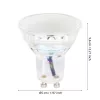 LED GU10 5,8W 4000K 500lm opál Eglo-110296-OUT