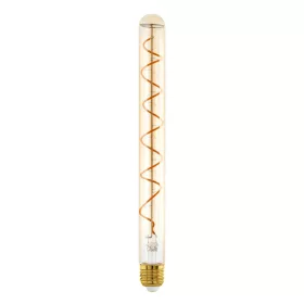 LED E27 T30 4W1600K 180lm ZIGZAG borostyán Eglo-110297