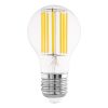 LED E27 A60 7W 3000K 1521lm átlátszó Eglo-110326