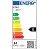 LED E27 RGB 1600lm Eglo-110397 Connect-Z fényforrás
