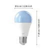 LED E27 RGB 1300lm Eglo-110418 Connect-Z fényforrás szett
