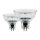 LED MR16 GU5.3 4,5W 2700K 350lm 2db szett Eglo 12247