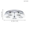 CABO LED mennyezeti - EGLO 30933