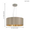 Maserlo - EGLO 31607 - függeszték