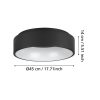 Marghera 2 Eglo 390049 led mennyezeti lámpa