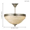 MARBELLA - mennyezeti lámpa - bronz - EGLO 85856