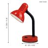BASIC - íróasztali lámpa - piros - EGLO 9230