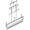 CARDITO 1 LED függeszték - EGLO 93625