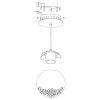 MONTEFIO 1 - EGLO 93708 - LED függeszték