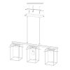 LONCINO 1 függeszték EGLO 94378