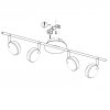 Salto led mennyezeti Eglo 95632