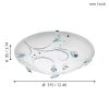 Sorrenta 1 led mennyezeti Eglo 95689