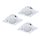 Pineda led beépíthető szett Eglo 95844