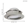 Pineda led beépíthető szett Eglo 95859
