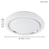 Capasso led mennyezeti Eglo 96024