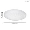 Margitta 1 led mennyezeti Eglo 96089