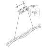 Lasana 2 led függeszték Eglo 96102