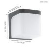 Jorba Eglo 96256 LED kültéri fali