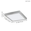 Fueva 1 mennyezeti LED panel Eglo 97269